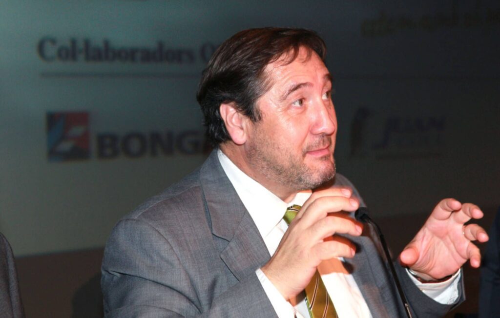 El conseller Puig, amb el Forn Inalba de Balaguer.