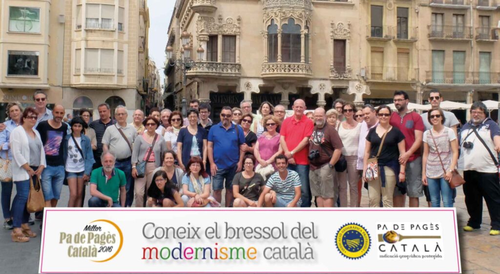 Els guanyadors de la Promoció Coneix el Bressol del Modernisme Català.