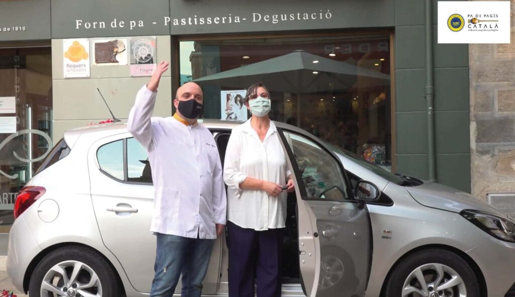 Rosa Jordà, clienta del Forn de Pa Jaume Figueras